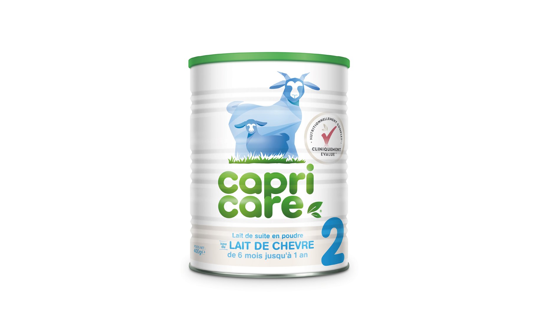 Capricare goat formula packaging