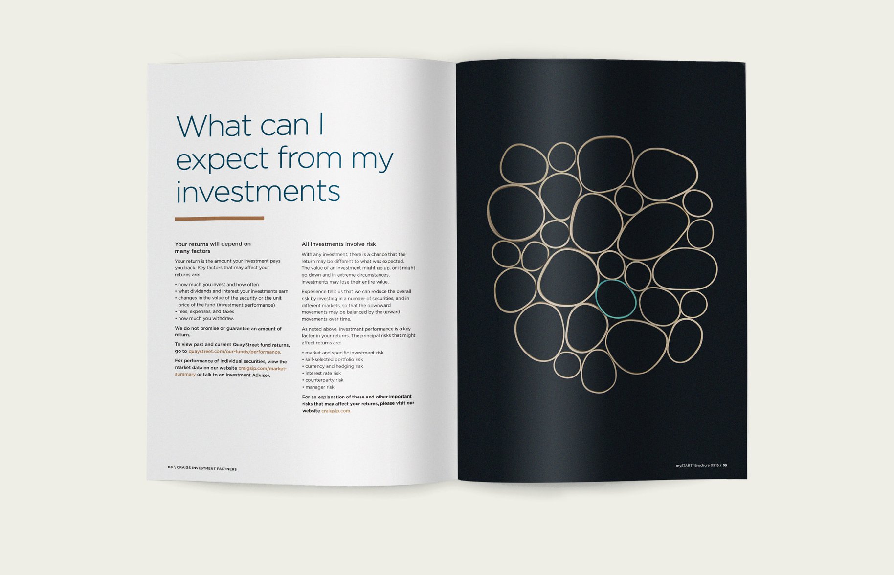 Craigs Investment Partners booklet spread