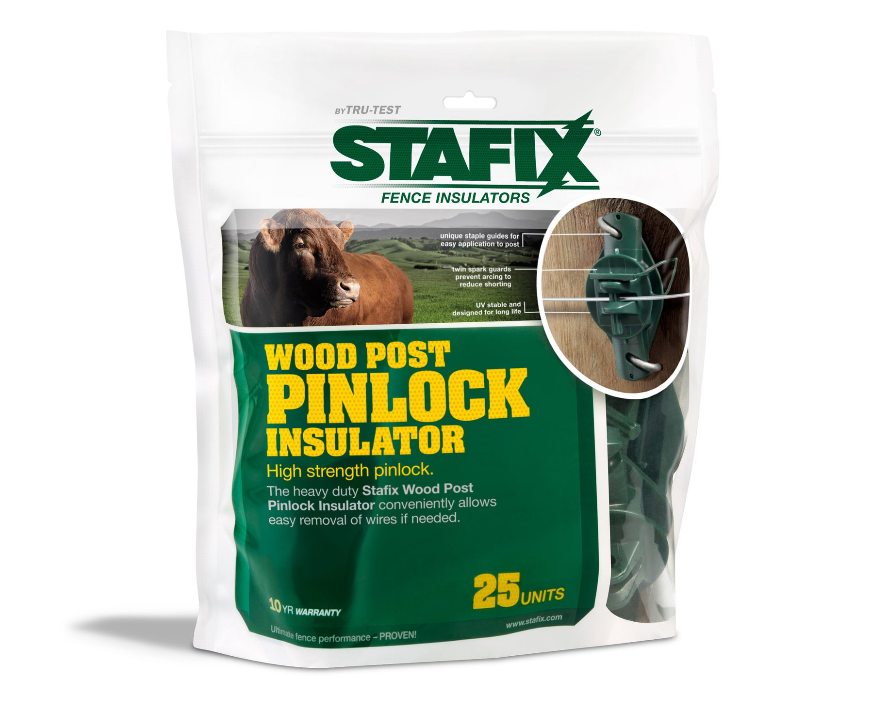 Stafix fence insulators packaging 