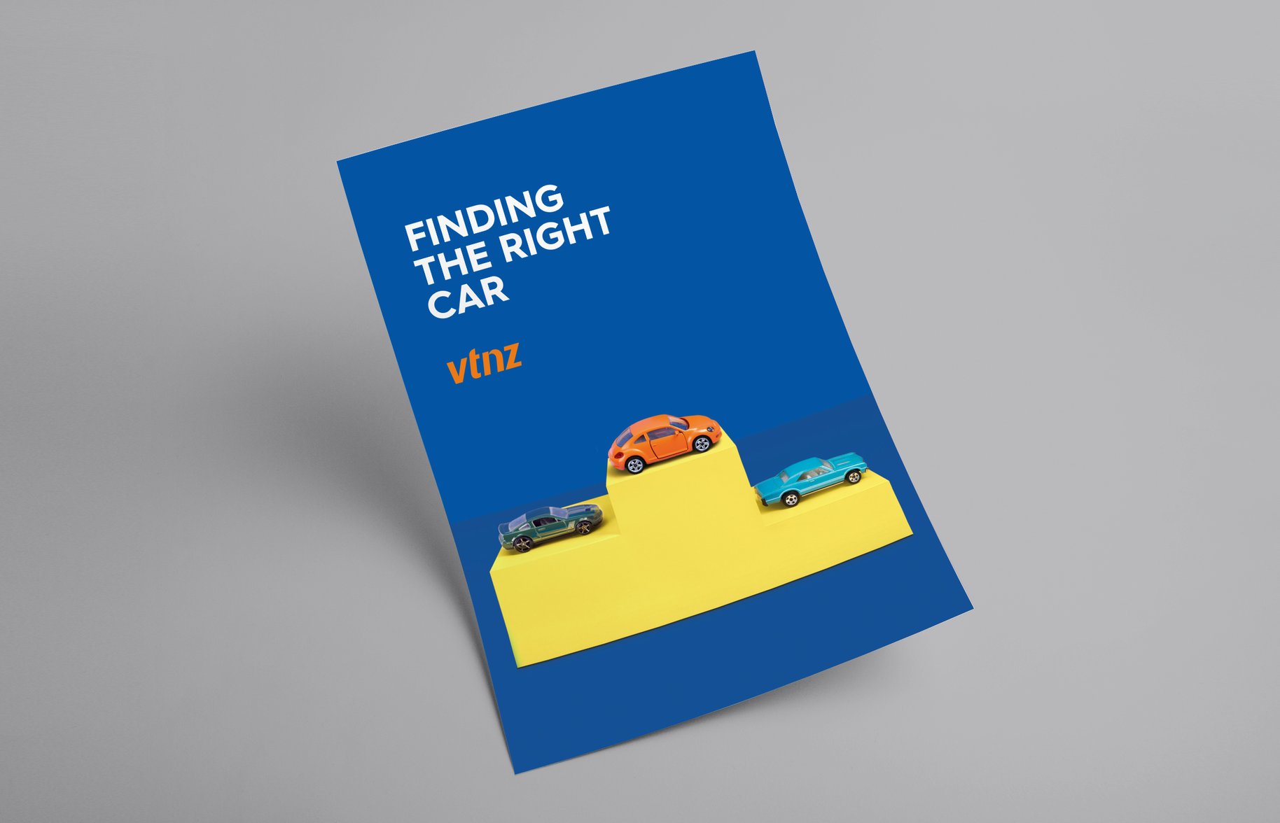 VTNZ 'Finding the right car' Poster