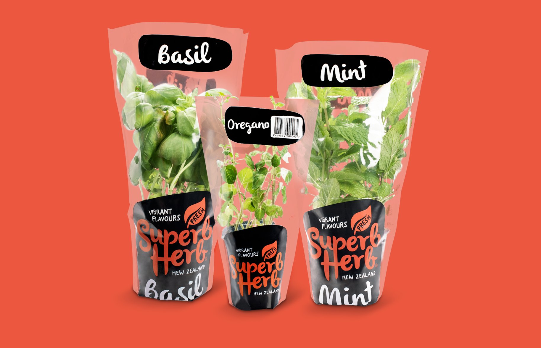 Superb Herb Fresh Plant Packaging 