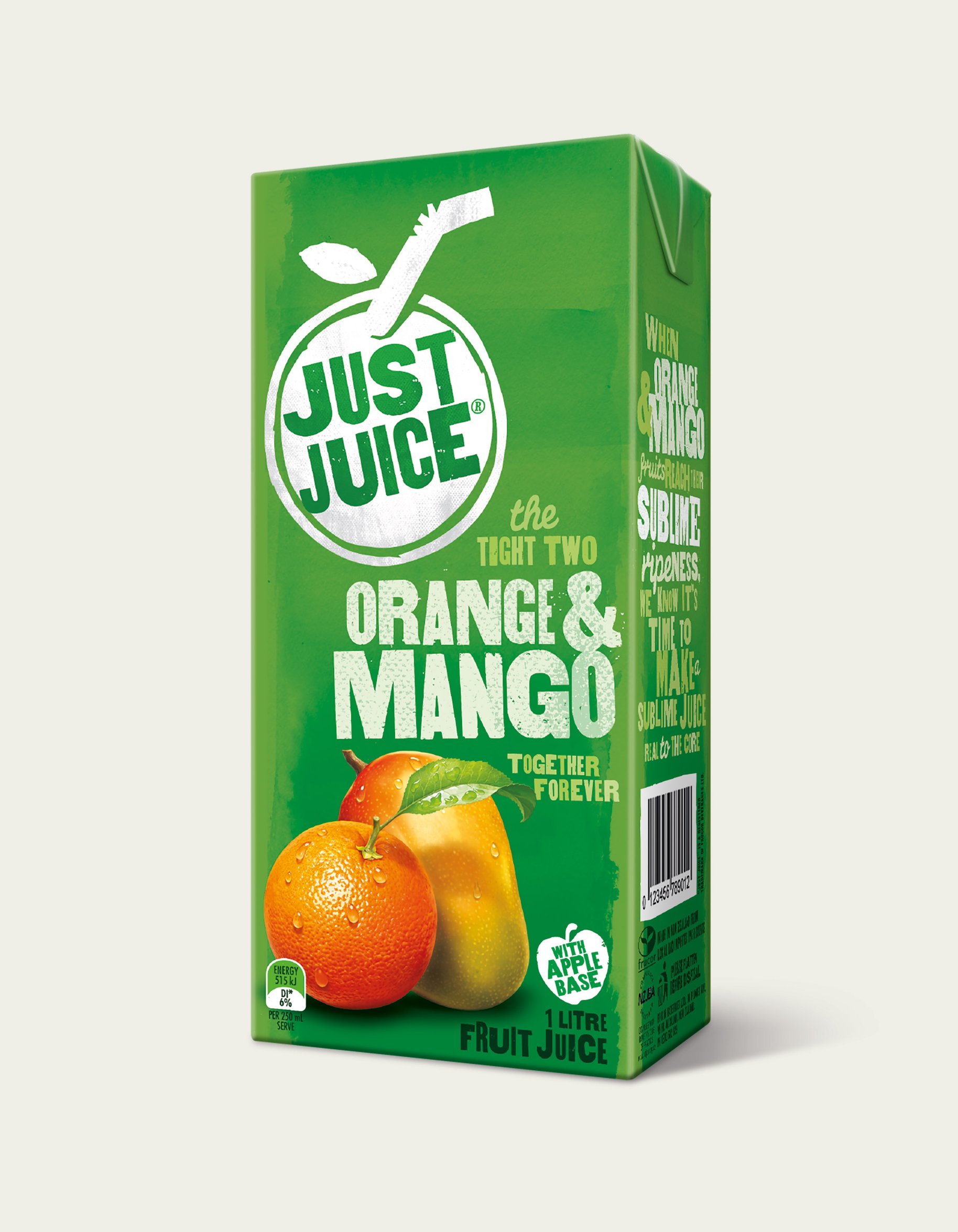 Just Juice 1L tetra Packaging Design 