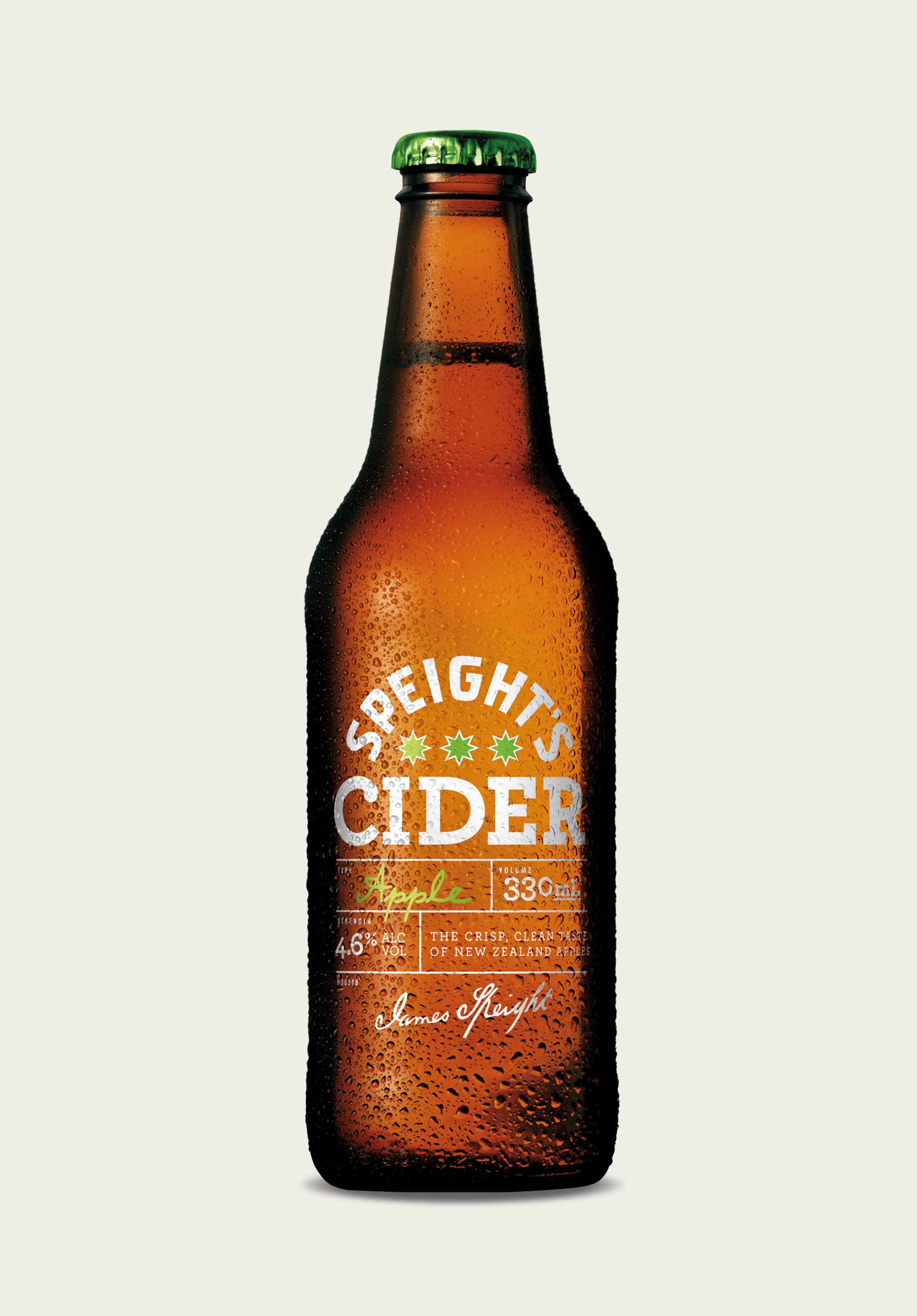 Speight's Cider packaging