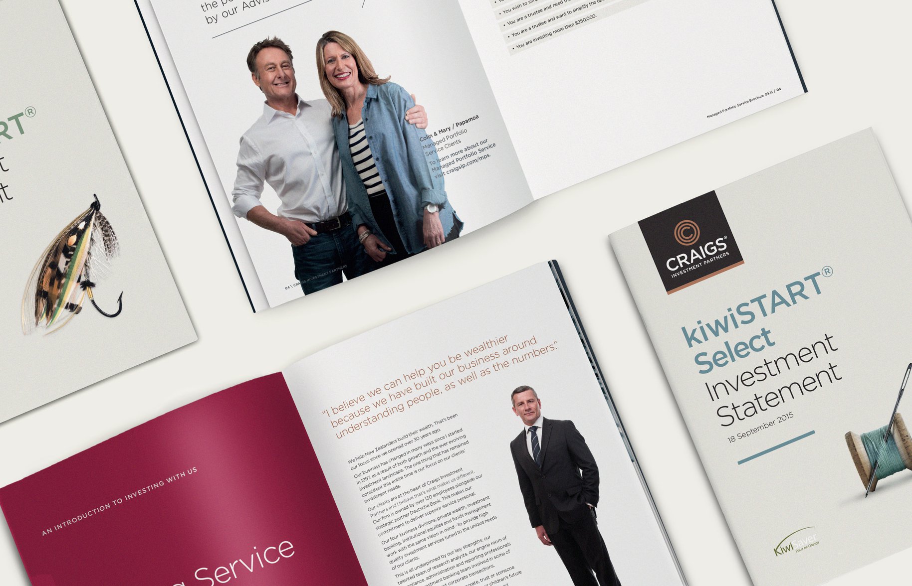 Craigs Investment Partners booklet spreads