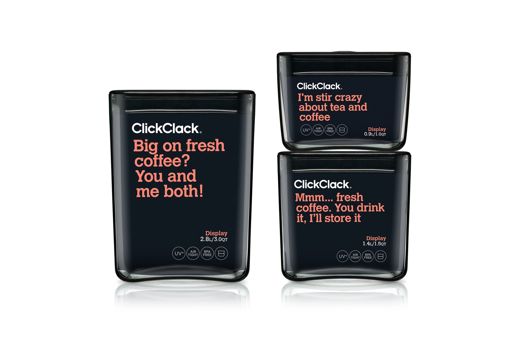 Click Clack Display Range Packaging