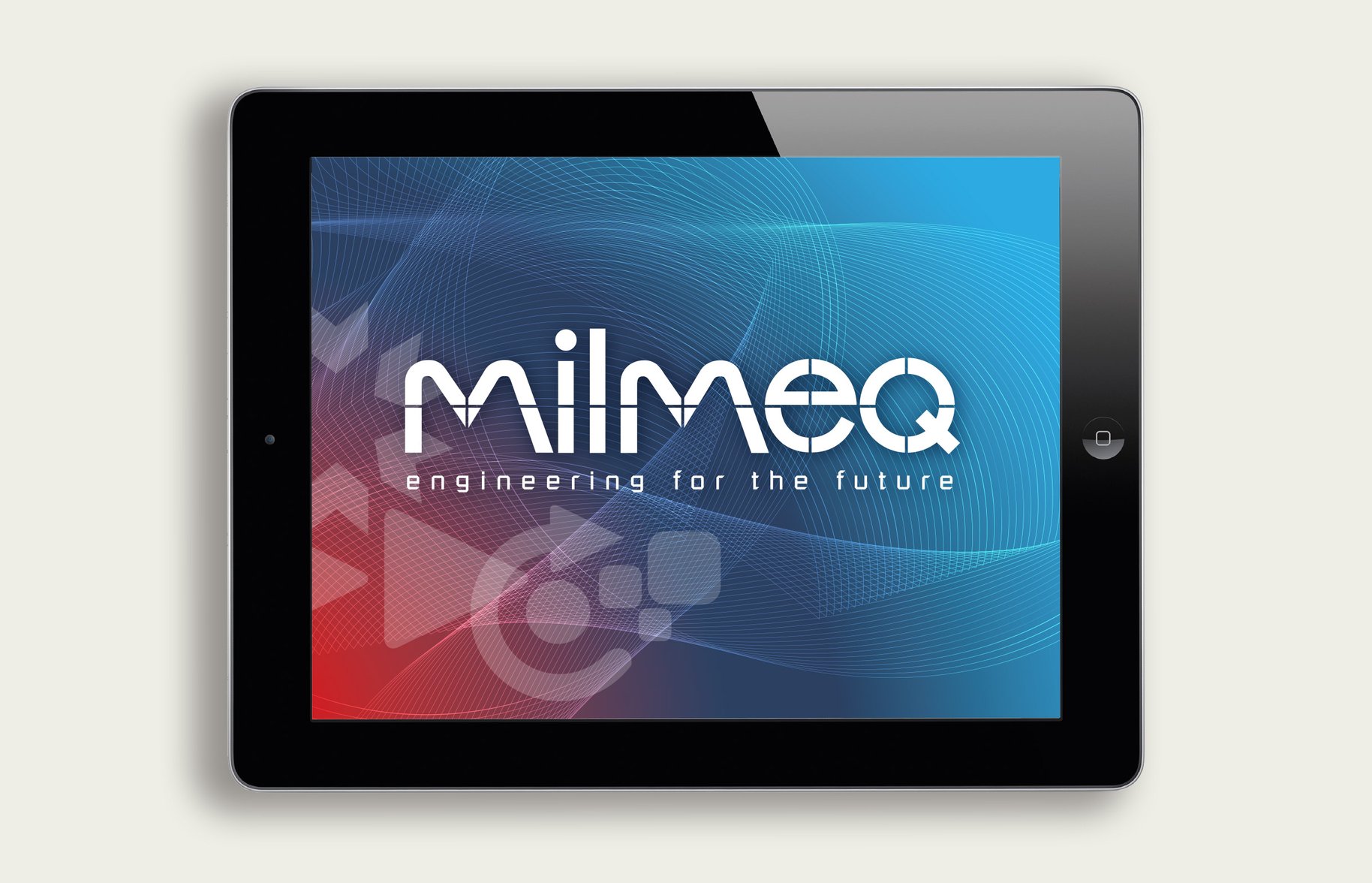 Milmeq Brand Identity iPad
