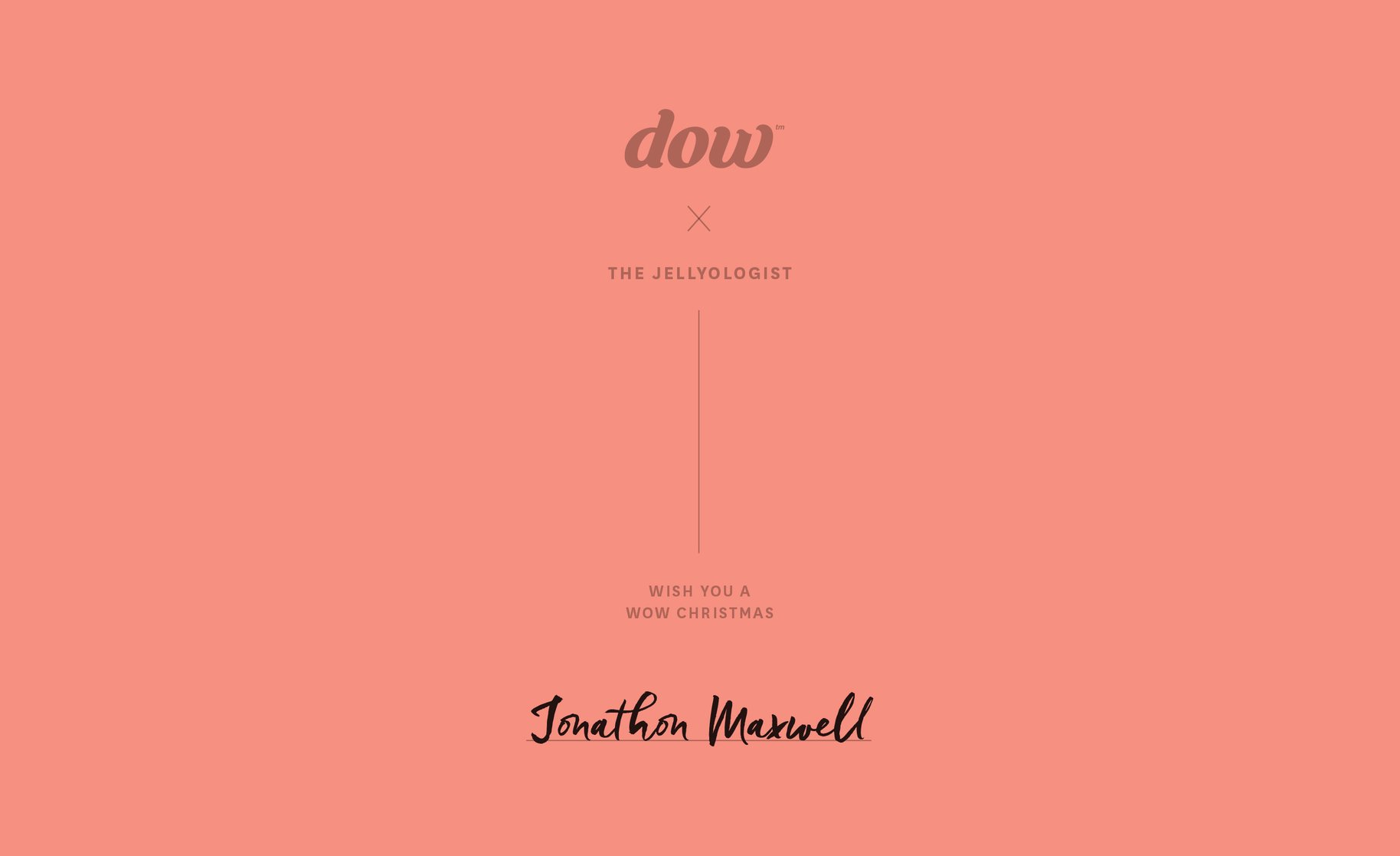 Dow WOW x Jellyologist Typography