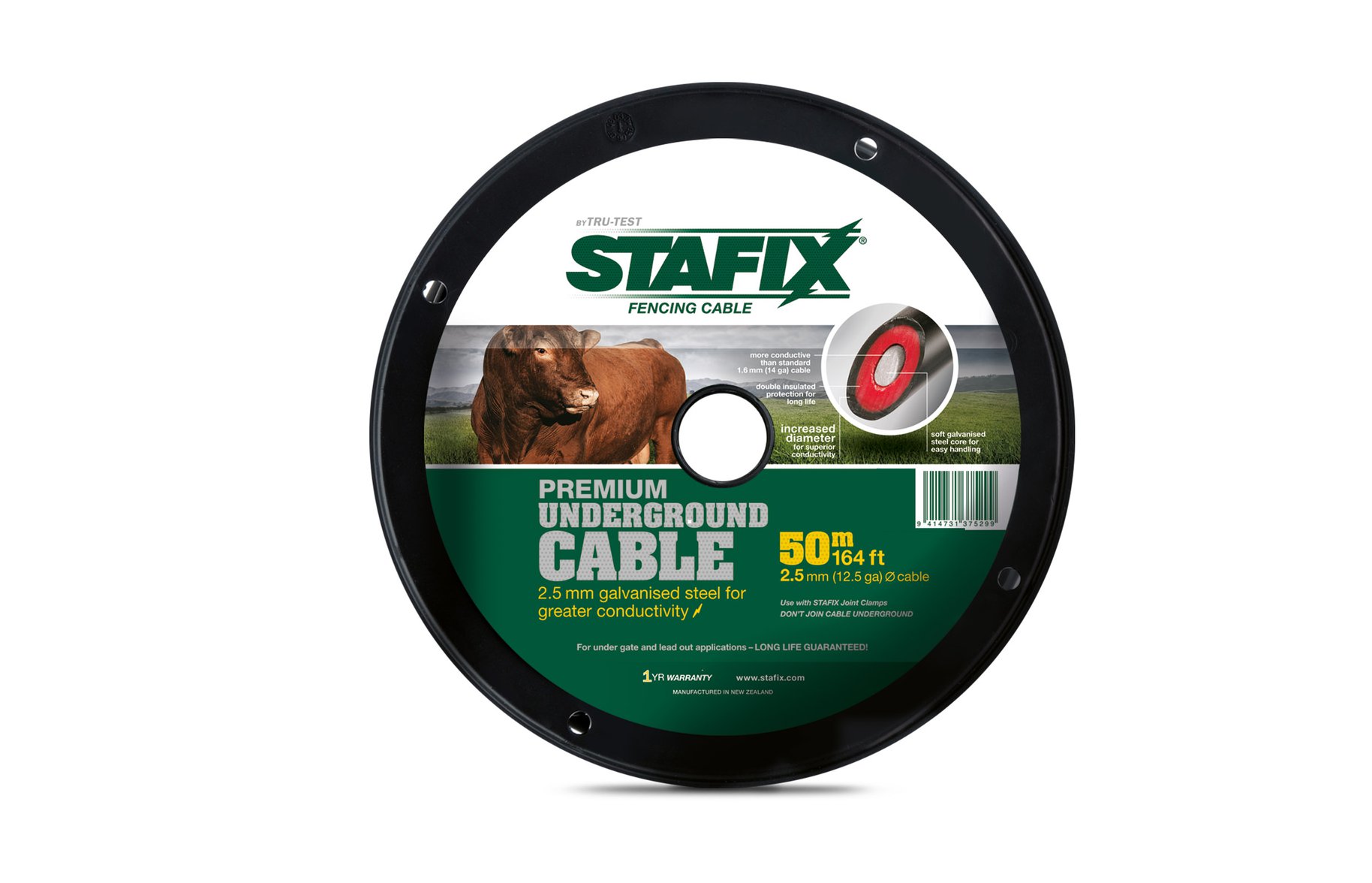 Stafix fencing cable packaging 