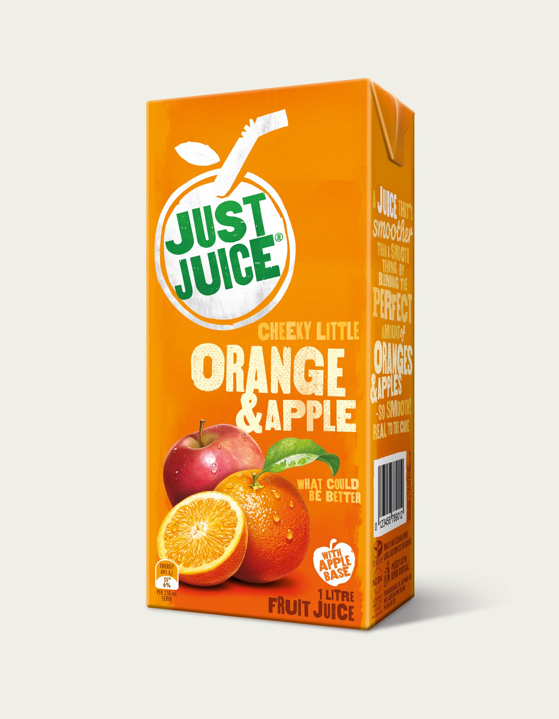 Just Juice 1L tetra Packaging Design 