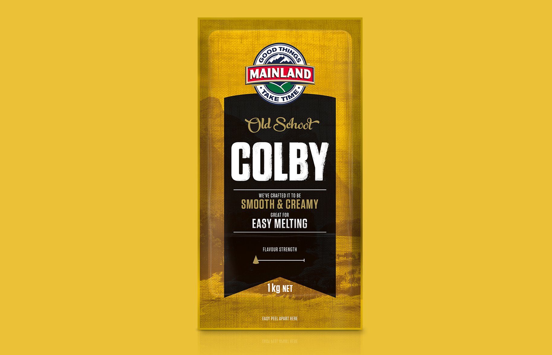 Mainland Colby Block Packaging 