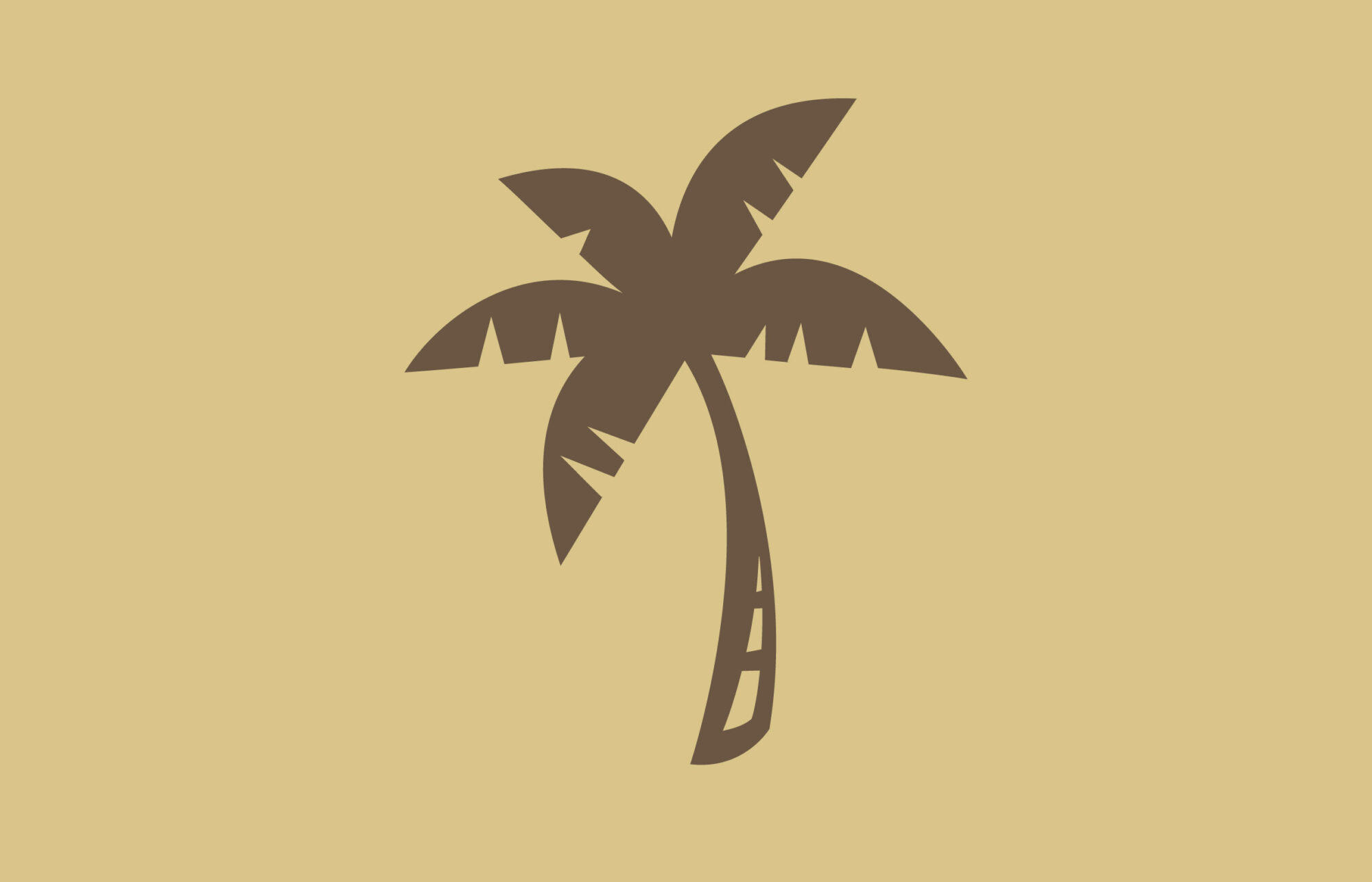 Coruba Palm On Gold